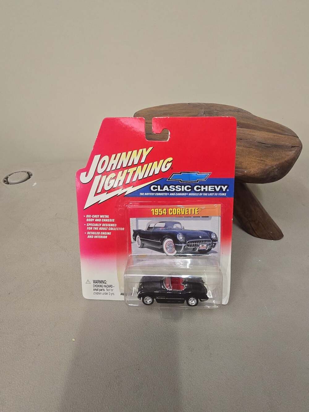 Johnny Lightning Classic Chevy 1954 Corvette Die-Cast Car